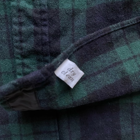 Vintage Pendleton Men’s Virgin Wool Button Shirt Blue Plaid Large - Picture 6 of 12